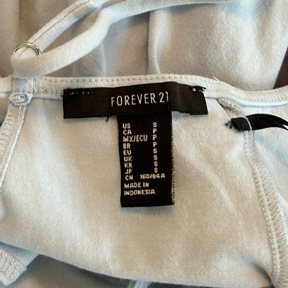 Forever 21 Light Blue Sun Dress - Picture 4 of 4